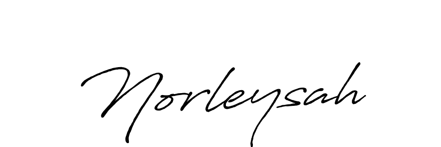Also we have Norleysah name is the best signature style. Create professional handwritten signature collection using Antro_Vectra_Bolder autograph style. Norleysah signature style 7 images and pictures png
