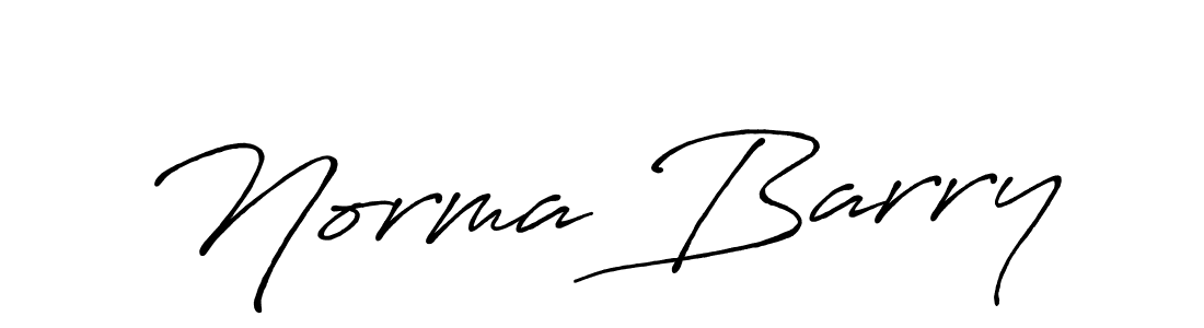 Also we have Norma Barry name is the best signature style. Create professional handwritten signature collection using Antro_Vectra_Bolder autograph style. Norma Barry signature style 7 images and pictures png