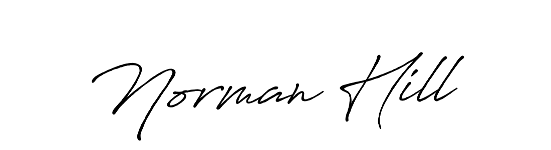 Best and Professional Signature Style for Norman Hill. Antro_Vectra_Bolder Best Signature Style Collection. Norman Hill signature style 7 images and pictures png