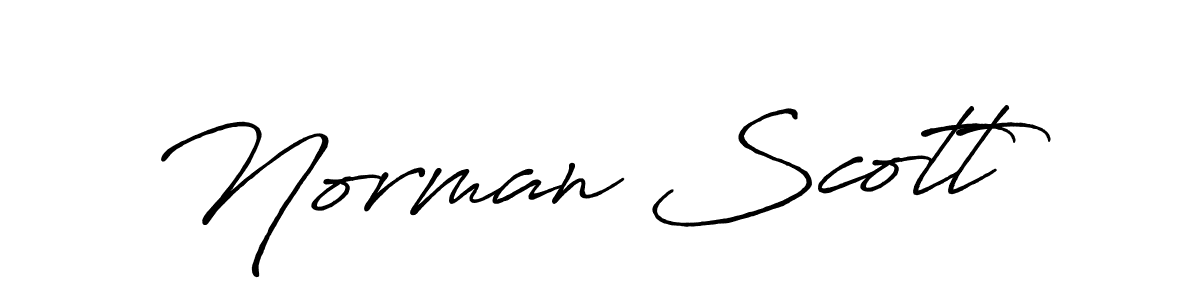 Use a signature maker to create a handwritten signature online. With this signature software, you can design (Antro_Vectra_Bolder) your own signature for name Norman Scott. Norman Scott signature style 7 images and pictures png