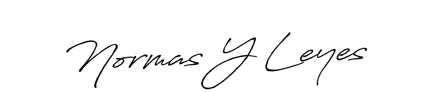 Create a beautiful signature design for name Normas Y Leyes. With this signature (Antro_Vectra_Bolder) fonts, you can make a handwritten signature for free. Normas Y Leyes signature style 7 images and pictures png