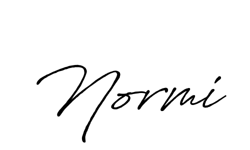 How to make Normi signature? Antro_Vectra_Bolder is a professional autograph style. Create handwritten signature for Normi name. Normi signature style 7 images and pictures png