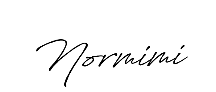 Make a beautiful signature design for name Normimi. With this signature (Antro_Vectra_Bolder) style, you can create a handwritten signature for free. Normimi signature style 7 images and pictures png
