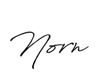 if you are searching for the best signature style for your name Norn. so please give up your signature search. here we have designed multiple signature styles  using Antro_Vectra_Bolder. Norn signature style 7 images and pictures png