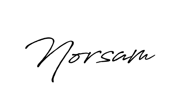 Here are the top 10 professional signature styles for the name Norsam. These are the best autograph styles you can use for your name. Norsam signature style 7 images and pictures png