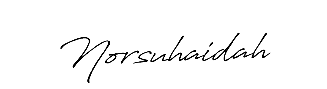 Make a beautiful signature design for name Norsuhaidah. Use this online signature maker to create a handwritten signature for free. Norsuhaidah signature style 7 images and pictures png