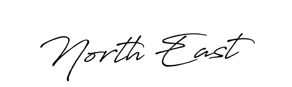 How to make North East signature? Antro_Vectra_Bolder is a professional autograph style. Create handwritten signature for North East name. North East signature style 7 images and pictures png