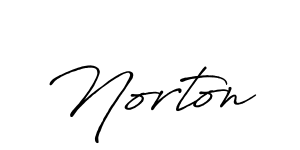 Use a signature maker to create a handwritten signature online. With this signature software, you can design (Antro_Vectra_Bolder) your own signature for name Norton. Norton signature style 7 images and pictures png