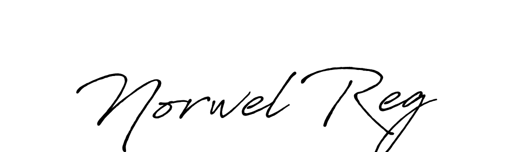 Create a beautiful signature design for name Norwel Reg. With this signature (Antro_Vectra_Bolder) fonts, you can make a handwritten signature for free. Norwel Reg signature style 7 images and pictures png