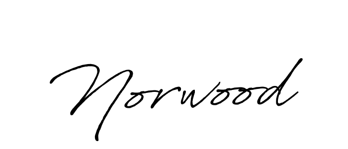 if you are searching for the best signature style for your name Norwood. so please give up your signature search. here we have designed multiple signature styles  using Antro_Vectra_Bolder. Norwood signature style 7 images and pictures png