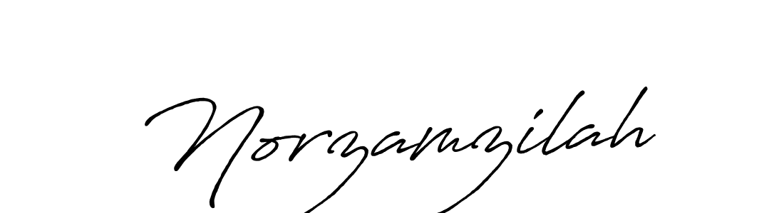 You should practise on your own different ways (Antro_Vectra_Bolder) to write your name (Norzamzilah) in signature. don't let someone else do it for you. Norzamzilah signature style 7 images and pictures png