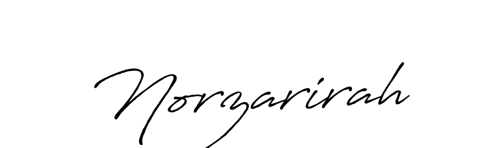 How to make Norzarirah signature? Antro_Vectra_Bolder is a professional autograph style. Create handwritten signature for Norzarirah name. Norzarirah signature style 7 images and pictures png
