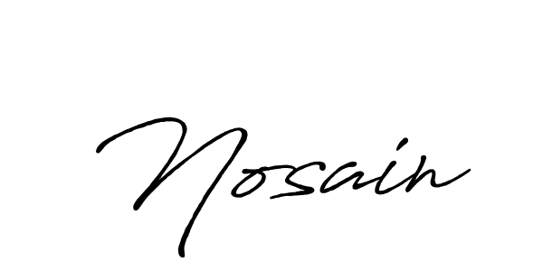 Antro_Vectra_Bolder is a professional signature style that is perfect for those who want to add a touch of class to their signature. It is also a great choice for those who want to make their signature more unique. Get Nosain name to fancy signature for free. Nosain signature style 7 images and pictures png