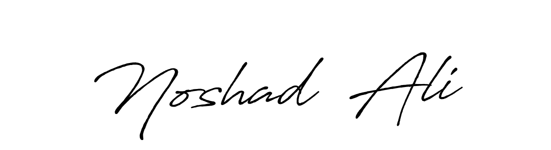 This is the best signature style for the Noshad  Ali name. Also you like these signature font (Antro_Vectra_Bolder). Mix name signature. Noshad  Ali signature style 7 images and pictures png