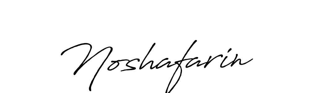 if you are searching for the best signature style for your name Noshafarin. so please give up your signature search. here we have designed multiple signature styles  using Antro_Vectra_Bolder. Noshafarin signature style 7 images and pictures png