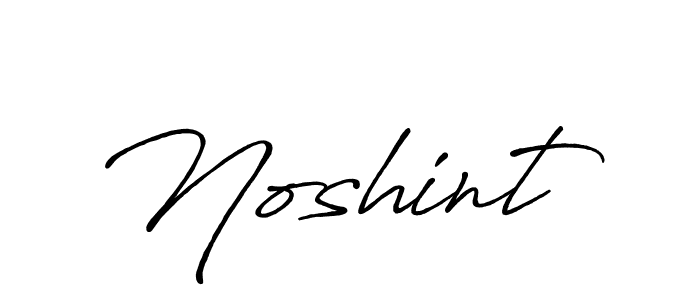 How to make Noshint signature? Antro_Vectra_Bolder is a professional autograph style. Create handwritten signature for Noshint name. Noshint signature style 7 images and pictures png