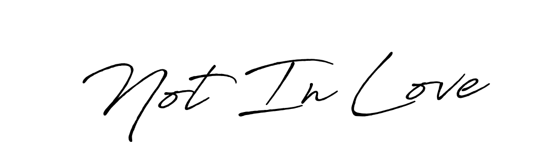 Check out images of Autograph of Not In Love name. Actor Not In Love Signature Style. Antro_Vectra_Bolder is a professional sign style online. Not In Love signature style 7 images and pictures png