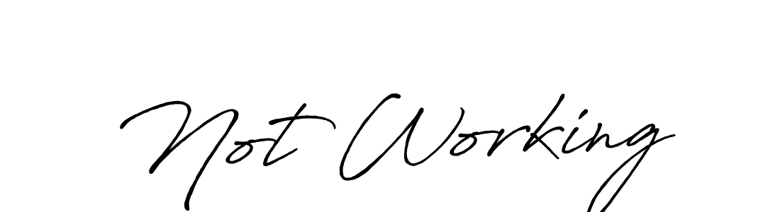 Here are the top 10 professional signature styles for the name Not Working. These are the best autograph styles you can use for your name. Not Working signature style 7 images and pictures png