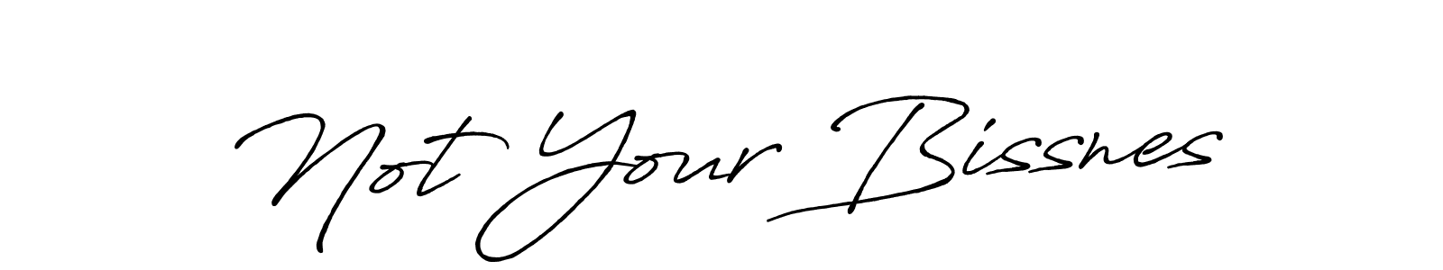 How to Draw Not Your Bissnes signature style? Antro_Vectra_Bolder is a latest design signature styles for name Not Your Bissnes. Not Your Bissnes signature style 7 images and pictures png