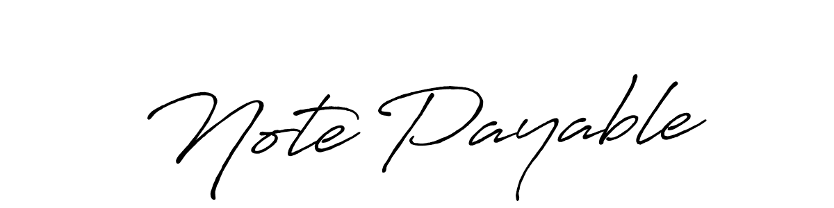 Note Payable stylish signature style. Best Handwritten Sign (Antro_Vectra_Bolder) for my name. Handwritten Signature Collection Ideas for my name Note Payable. Note Payable signature style 7 images and pictures png
