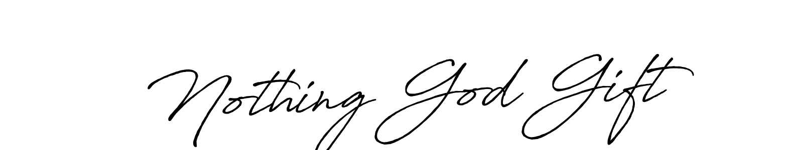 Best and Professional Signature Style for Nothing God Gift. Antro_Vectra_Bolder Best Signature Style Collection. Nothing God Gift signature style 7 images and pictures png