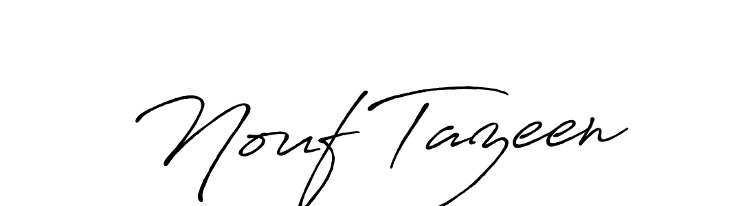 You can use this online signature creator to create a handwritten signature for the name Nouf Tazeen. This is the best online autograph maker. Nouf Tazeen signature style 7 images and pictures png