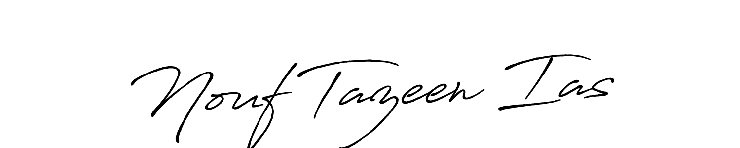 Similarly Antro_Vectra_Bolder is the best handwritten signature design. Signature creator online .You can use it as an online autograph creator for name Nouf Tazeen Ias. Nouf Tazeen Ias signature style 7 images and pictures png