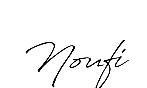 Make a beautiful signature design for name Noufi. With this signature (Antro_Vectra_Bolder) style, you can create a handwritten signature for free. Noufi signature style 7 images and pictures png