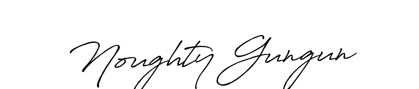 You should practise on your own different ways (Antro_Vectra_Bolder) to write your name (Noughty Gungun) in signature. don't let someone else do it for you. Noughty Gungun signature style 7 images and pictures png
