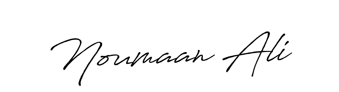 The best way (Antro_Vectra_Bolder) to make a short signature is to pick only two or three words in your name. The name Noumaan Ali include a total of six letters. For converting this name. Noumaan Ali signature style 7 images and pictures png