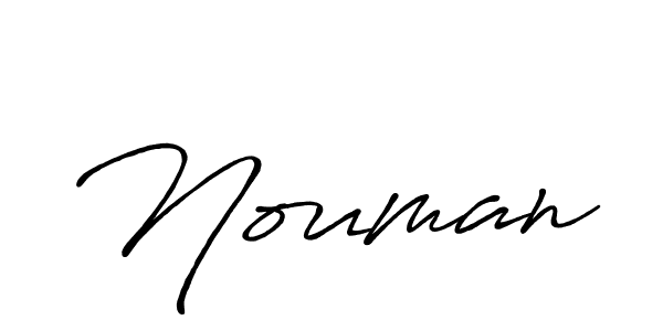 How to make Nouman name signature. Use Antro_Vectra_Bolder style for creating short signs online. This is the latest handwritten sign. Nouman signature style 7 images and pictures png