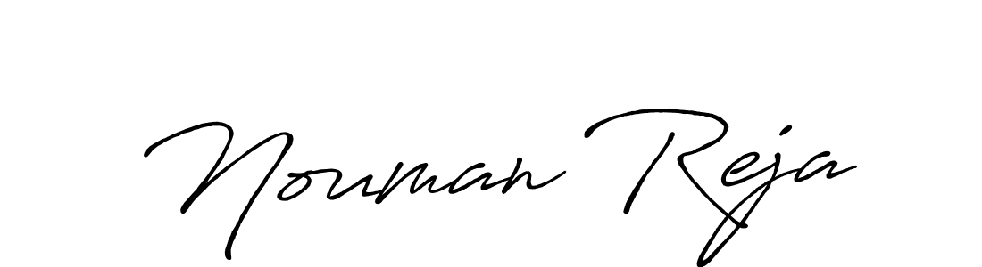 It looks lik you need a new signature style for name Nouman Reja. Design unique handwritten (Antro_Vectra_Bolder) signature with our free signature maker in just a few clicks. Nouman Reja signature style 7 images and pictures png