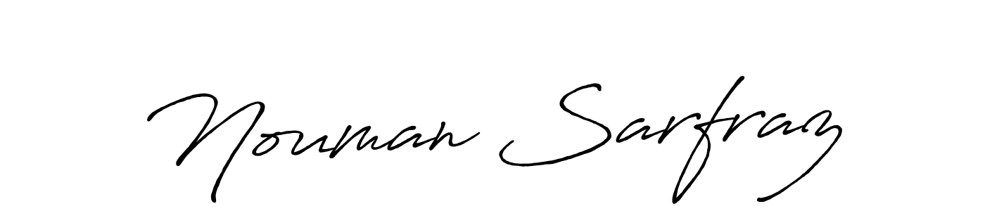 Also You can easily find your signature by using the search form. We will create Nouman Sarfraz name handwritten signature images for you free of cost using Antro_Vectra_Bolder sign style. Nouman Sarfraz signature style 7 images and pictures png