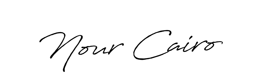 It looks lik you need a new signature style for name Nour Cairo. Design unique handwritten (Antro_Vectra_Bolder) signature with our free signature maker in just a few clicks. Nour Cairo signature style 7 images and pictures png