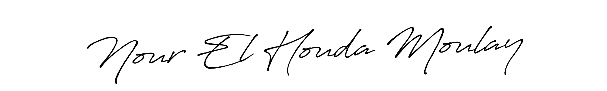 How to Draw Nour El Houda Moulay signature style? Antro_Vectra_Bolder is a latest design signature styles for name Nour El Houda Moulay. Nour El Houda Moulay signature style 7 images and pictures png