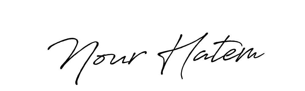 You can use this online signature creator to create a handwritten signature for the name Nour Hatem. This is the best online autograph maker. Nour Hatem signature style 7 images and pictures png