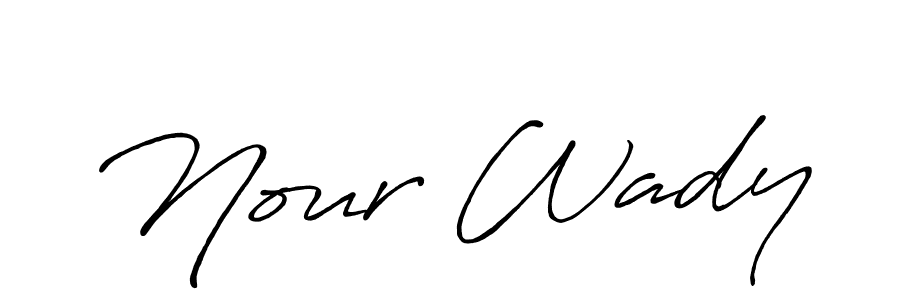 Make a short Nour Wady signature style. Manage your documents anywhere anytime using Antro_Vectra_Bolder. Create and add eSignatures, submit forms, share and send files easily. Nour Wady signature style 7 images and pictures png