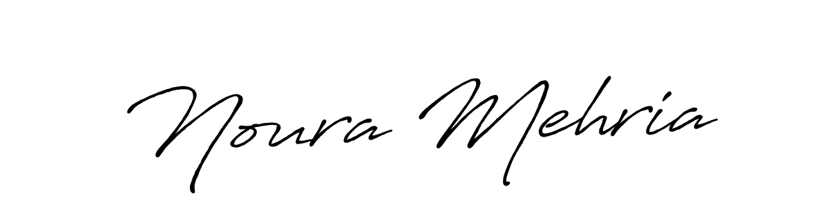 It looks lik you need a new signature style for name Noura Mehria. Design unique handwritten (Antro_Vectra_Bolder) signature with our free signature maker in just a few clicks. Noura Mehria signature style 7 images and pictures png