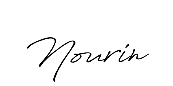 Design your own signature with our free online signature maker. With this signature software, you can create a handwritten (Antro_Vectra_Bolder) signature for name Nourin. Nourin signature style 7 images and pictures png