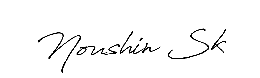 Also we have Noushin Sk name is the best signature style. Create professional handwritten signature collection using Antro_Vectra_Bolder autograph style. Noushin Sk signature style 7 images and pictures png