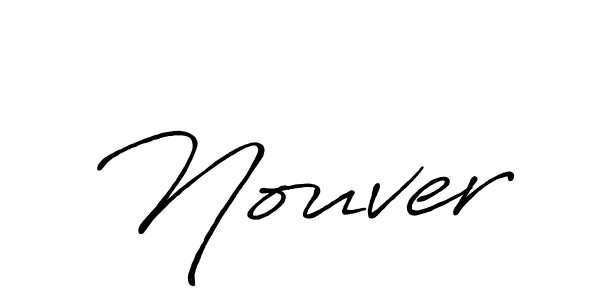 Similarly Antro_Vectra_Bolder is the best handwritten signature design. Signature creator online .You can use it as an online autograph creator for name Nouver. Nouver signature style 7 images and pictures png