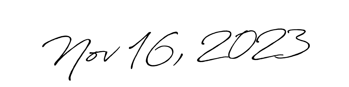 You should practise on your own different ways (Antro_Vectra_Bolder) to write your name (Nov 16, 2023) in signature. don't let someone else do it for you. Nov 16, 2023 signature style 7 images and pictures png