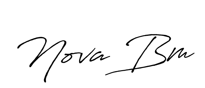 You can use this online signature creator to create a handwritten signature for the name Nova Bm. This is the best online autograph maker. Nova Bm signature style 7 images and pictures png