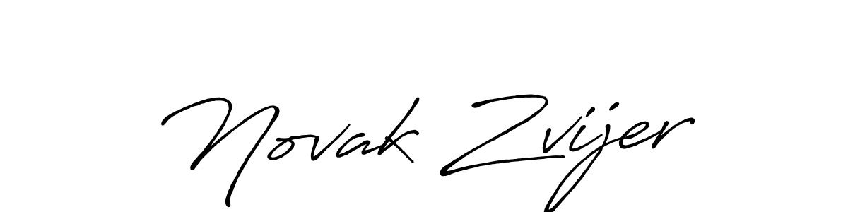 Also we have Novak Zvijer name is the best signature style. Create professional handwritten signature collection using Antro_Vectra_Bolder autograph style. Novak Zvijer signature style 7 images and pictures png