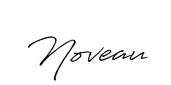 Design your own signature with our free online signature maker. With this signature software, you can create a handwritten (Antro_Vectra_Bolder) signature for name Noveau. Noveau signature style 7 images and pictures png