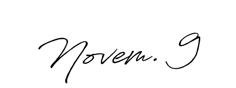 Use a signature maker to create a handwritten signature online. With this signature software, you can design (Antro_Vectra_Bolder) your own signature for name Novem. 9. Novem. 9 signature style 7 images and pictures png