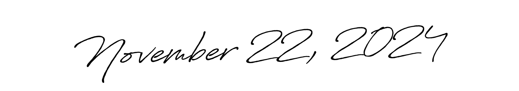 Antro_Vectra_Bolder is a professional signature style that is perfect for those who want to add a touch of class to their signature. It is also a great choice for those who want to make their signature more unique. Get November 22, 2024 name to fancy signature for free. November 22, 2024 signature style 7 images and pictures png