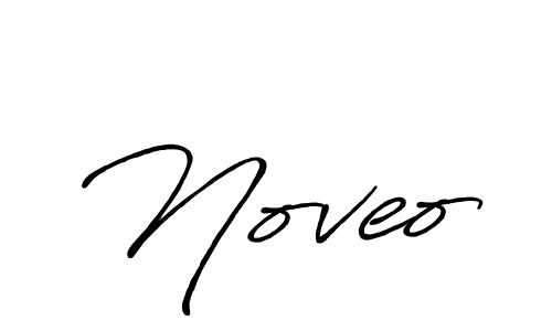 Make a beautiful signature design for name Noveo. With this signature (Antro_Vectra_Bolder) style, you can create a handwritten signature for free. Noveo signature style 7 images and pictures png