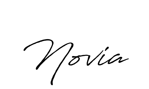 How to make Novia signature? Antro_Vectra_Bolder is a professional autograph style. Create handwritten signature for Novia name. Novia signature style 7 images and pictures png
