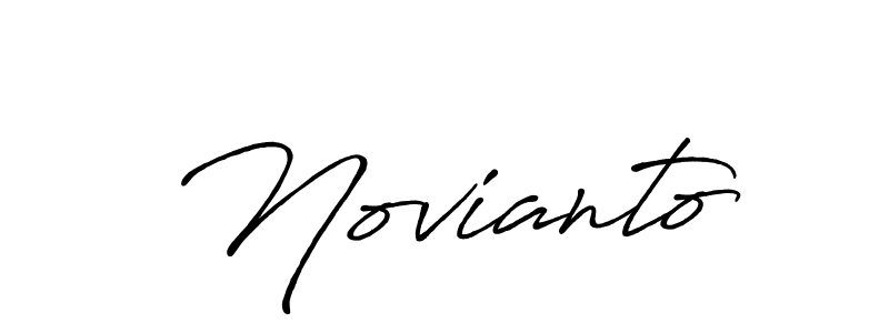 Once you've used our free online signature maker to create your best signature Antro_Vectra_Bolder style, it's time to enjoy all of the benefits that Novianto name signing documents. Novianto signature style 7 images and pictures png